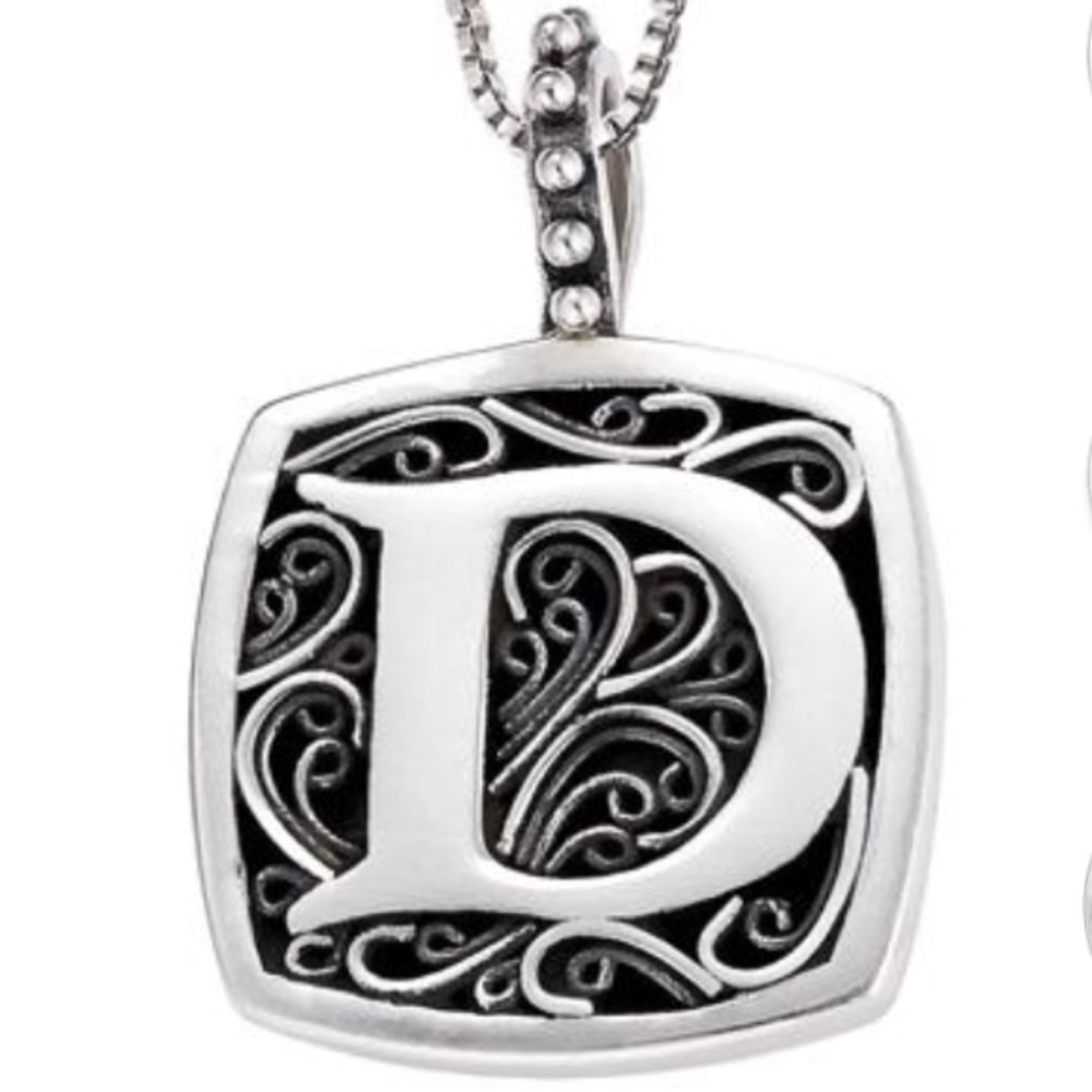 “D” Initial Pendant